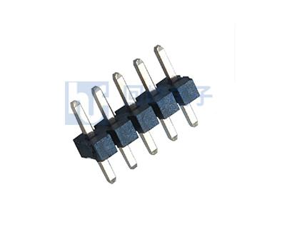 3.96mm 双塑单排 180度  排针