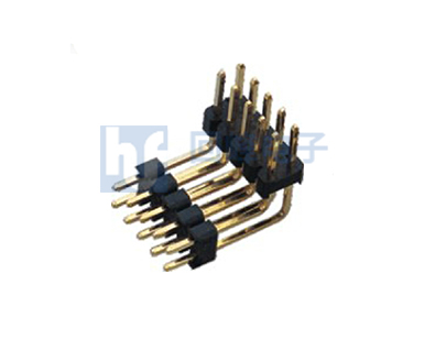 2.54mm 双层双排 90°DIP 排针