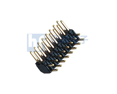 2.54mm 单层双排 90°DIP 排针