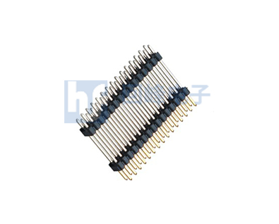 2.0mm  双层双排  180° DIP  排针