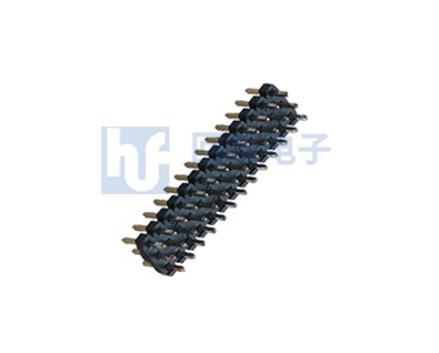 2.0mm 单层三排 180°DIP 排针