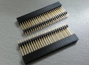 排针连接器是一种用于连接电子设备和电路板的连接器