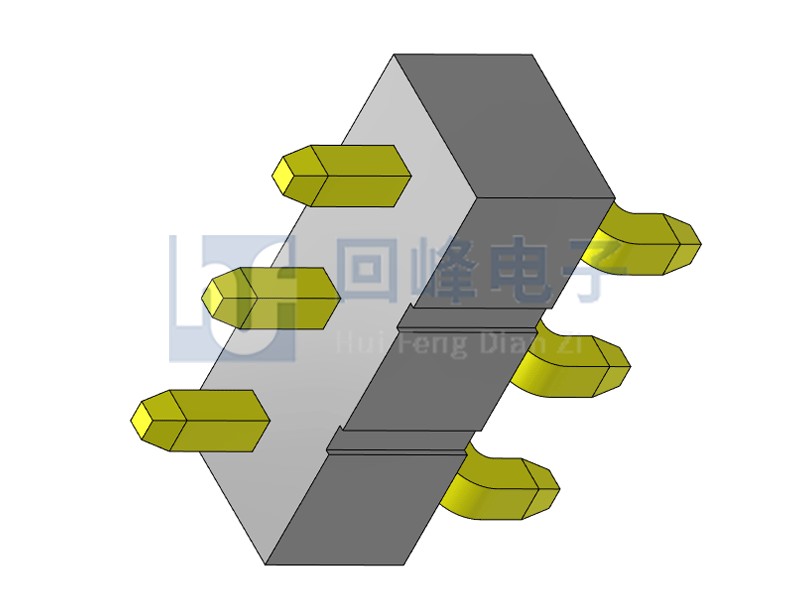 2.54mm 单塑 SMT 90度 1*40PIN 排针