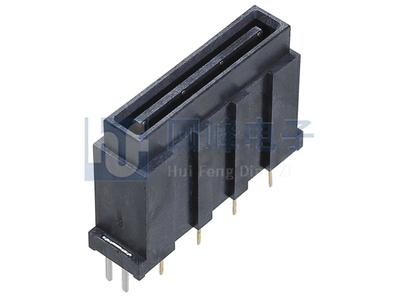 6.5mm 双排公座 2*4PIN 耐高温