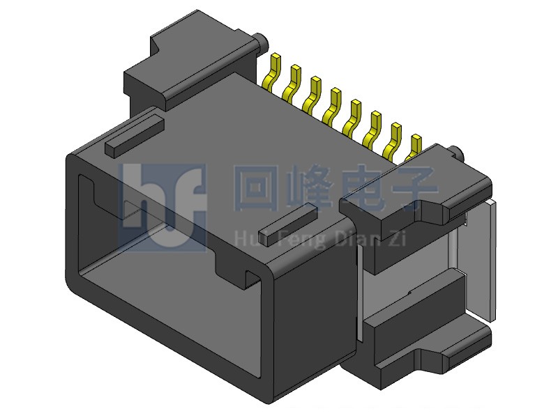 2.2mm 双排公座 SMT 2*20PIN 耐高温