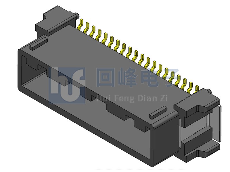 2.2mm 双排公座 SMT 2*20PIN  耐高温