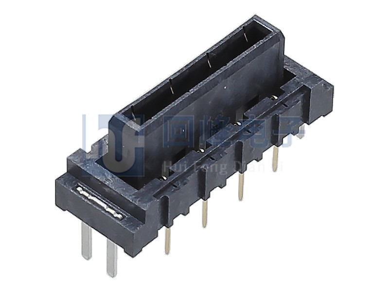 4.0mm 公座 2*4PIN 磷青铜  黑色  耐高温