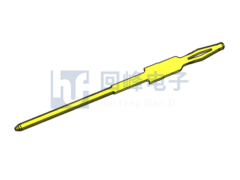 0.64mm厚度鱼眼排针 单PIN 磷青铜