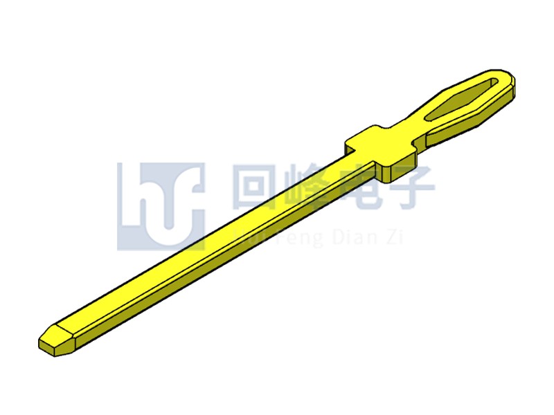 0.64mm厚度鱼眼排针 单PIN 磷青铜