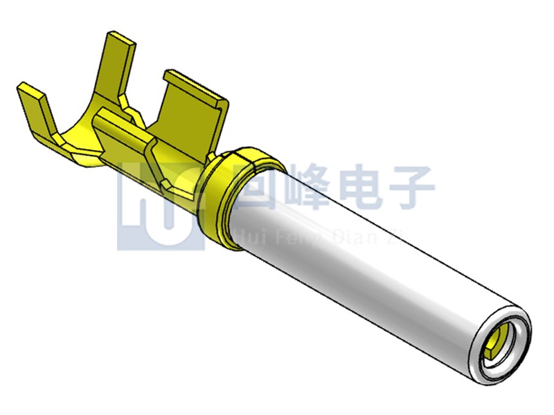 冲压F型压接端子  磷青铜 单PIN