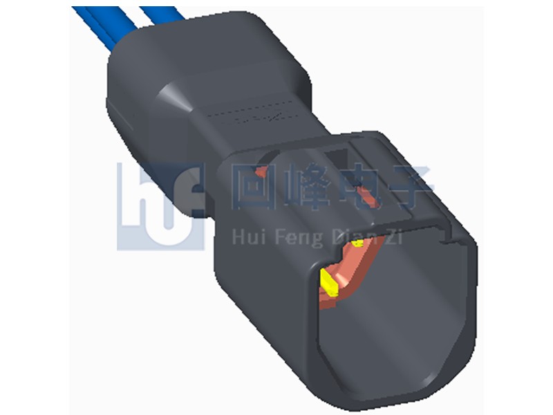 2.20mm间距 3PIN 公端子护套 线到线