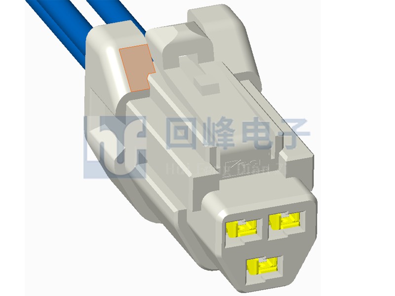 2.20mm间距 3PIN 母端子护套