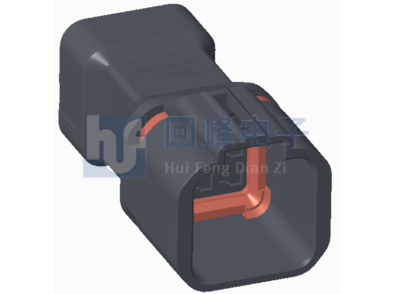 2.20mm 公端子护套 3*3PIN 线到线