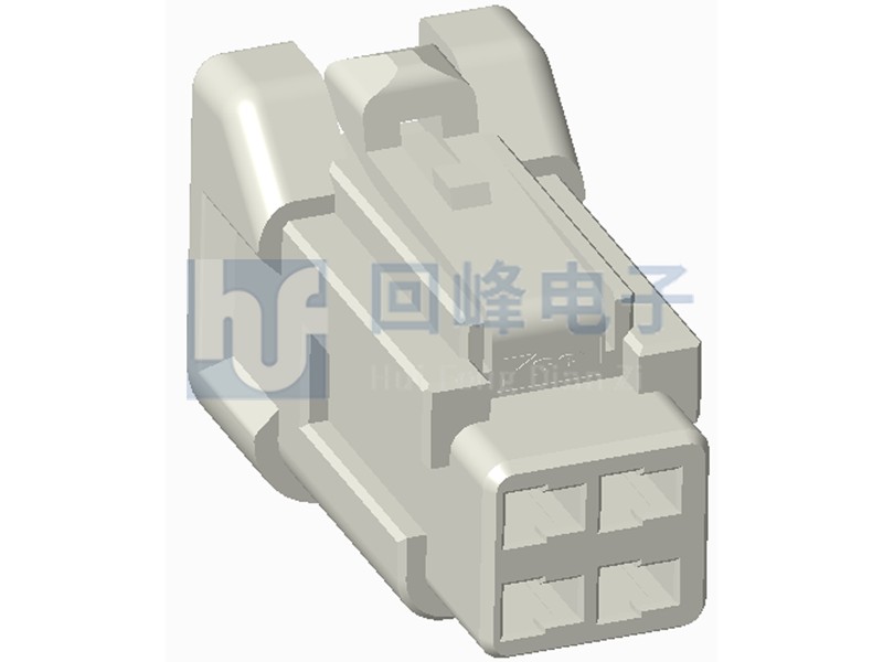 2.20mm 母端子护套 2*2PIN 线到线/线到板