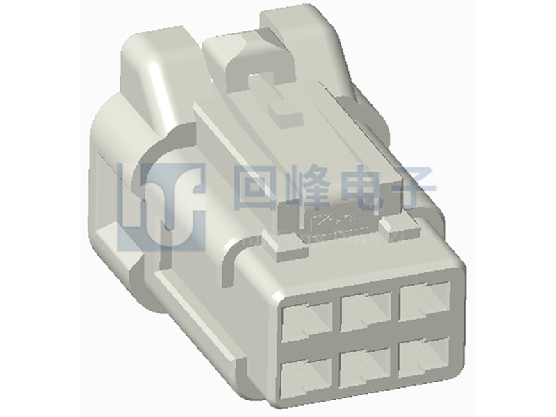 2.20mm 母端子护套 2*3PIN 线到线/线到板
