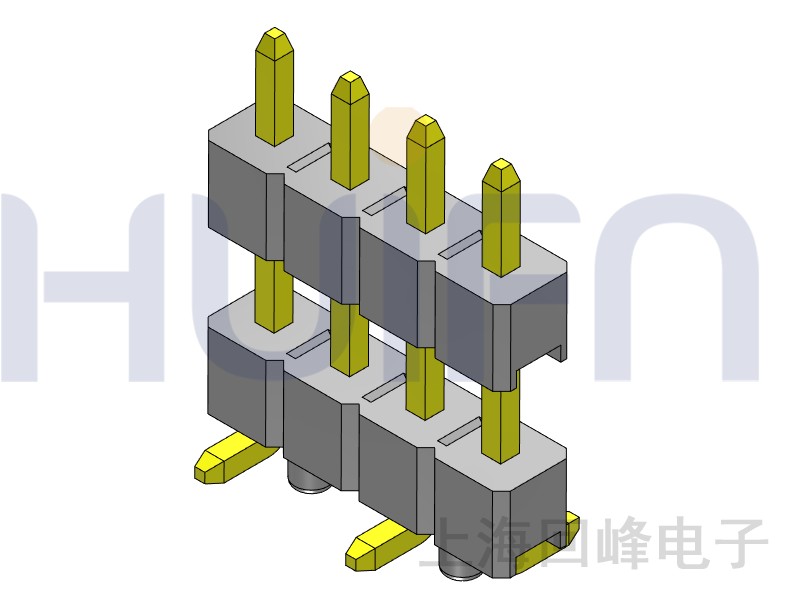2.54mm   单层双排   排针