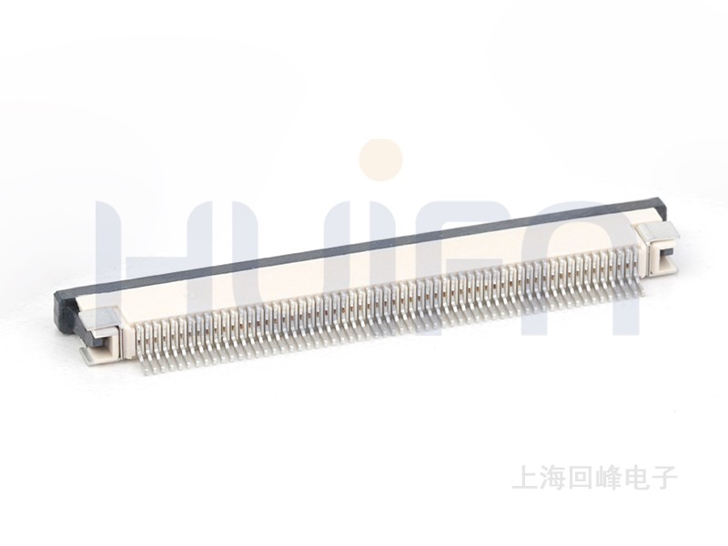 0.5mm间距 H2.5mm SMT 90度 卧贴