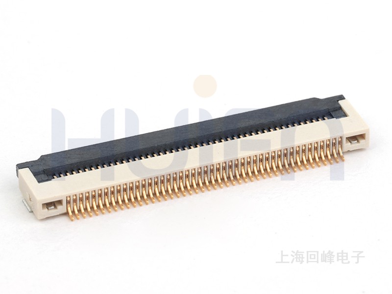 0.5mm间距 H6.35mm SMT 90度 卧贴