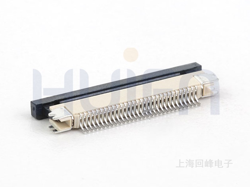0.5mm间距 H5.0mm SMT 90度 卧贴