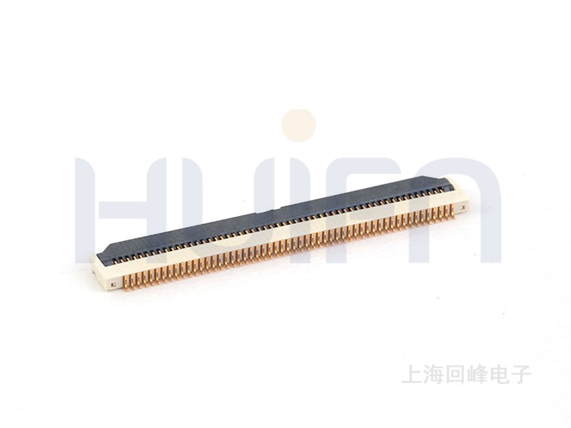 0.5mm间距 H7.5mm SMT 90度 卧贴