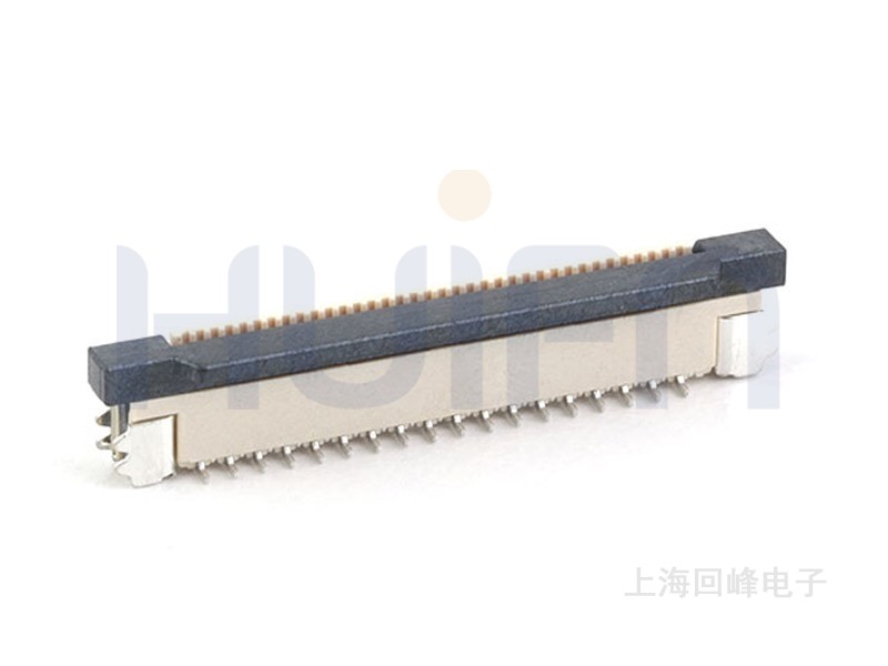 0.5mm间距 H4.5mm 180度 SMT 立贴