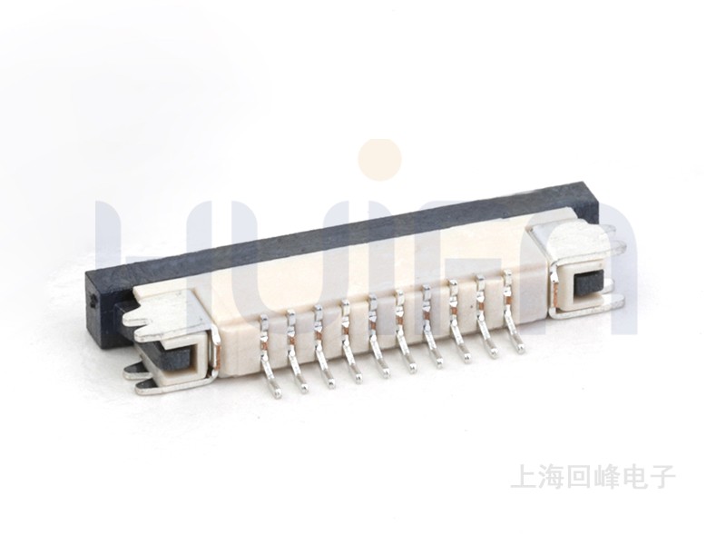 0.8mm间距 H2.0mm 90度 SMT 卧贴