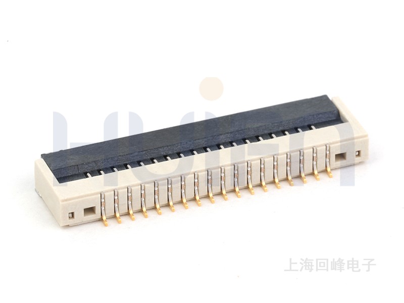 1.0mm间距 H2.4mm 90度 SMT 卧贴