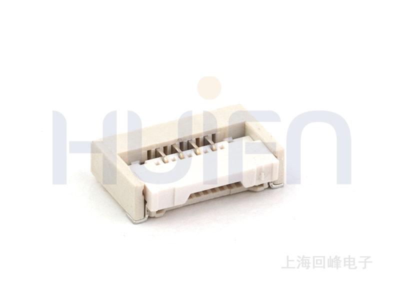 1.0mm间距 H2.5mm 90度 SMT 卧贴