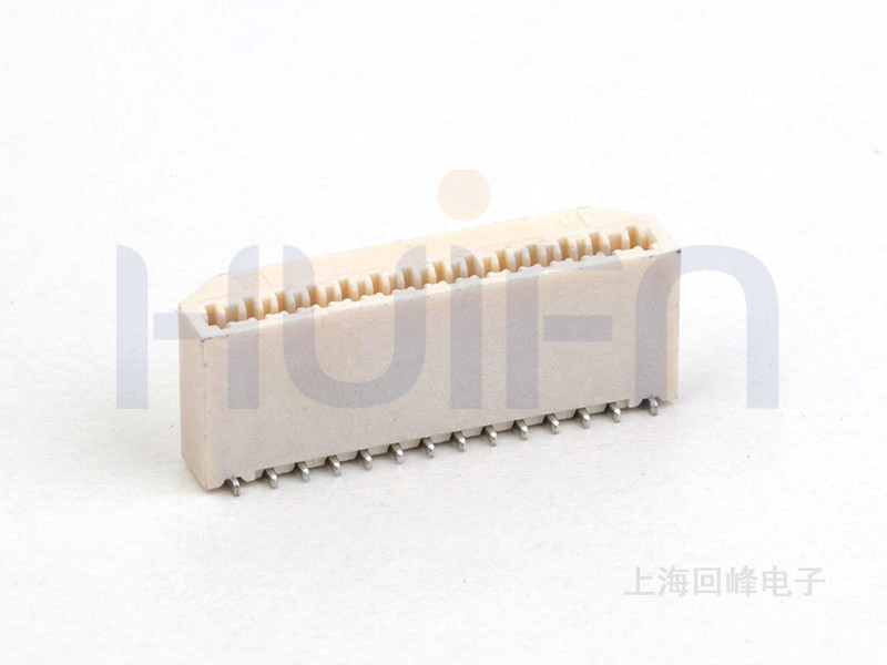1.0mm间距 H5.4mm 180度 SMT 立贴