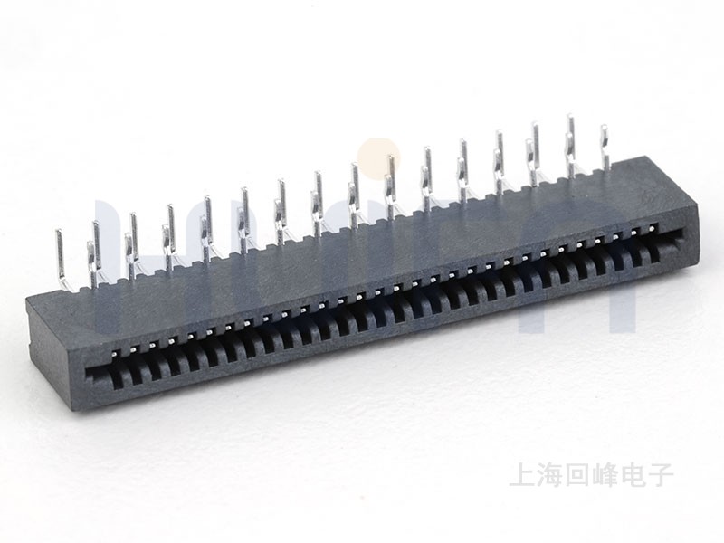 1.0mm间距 H6.3mm 90度 DIP