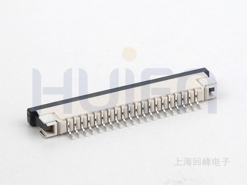 1.0mm间距 H2.5mm 90度 SMT 卧贴