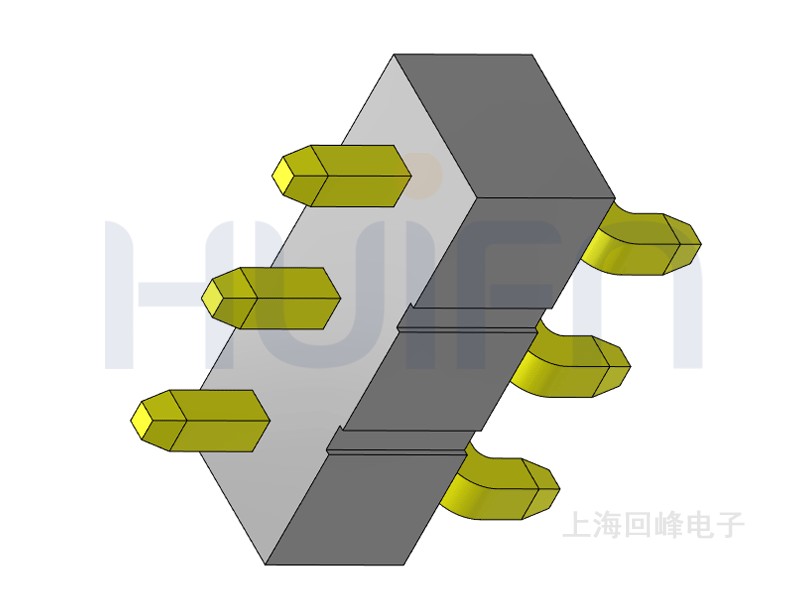 2.54mm 单塑 SMT 90度 1*40PIN 排针