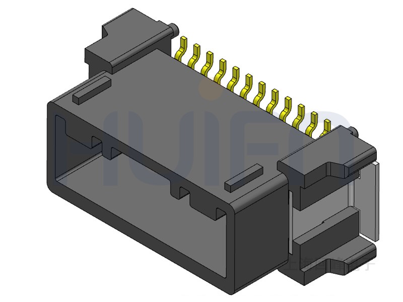 2.2mm 双排公座 SMT 2*20PIN 耐高温