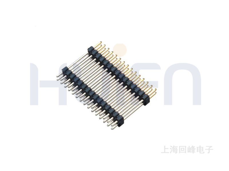 2.0mm  双层双排  180° DIP  排针
