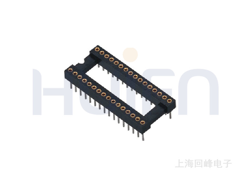 1.778MM H=3.0 15.24排间距 圆孔IC母座